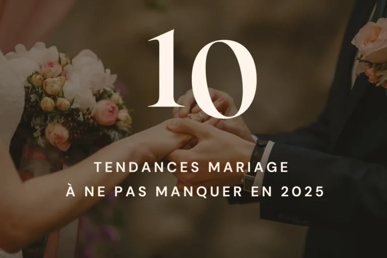 10 Tendances mariages 2025 - Salle des fêtes Tunis - Espace des fêtes
